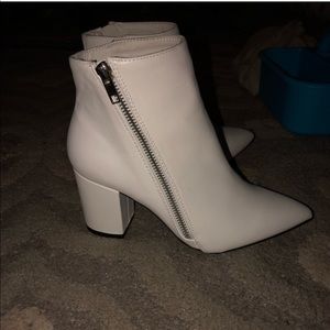 White booties